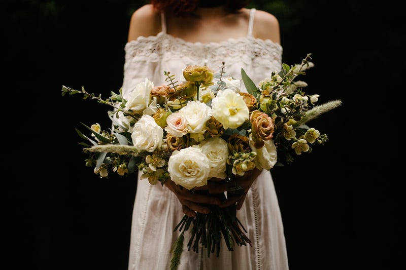 Bride with Statement Earrings