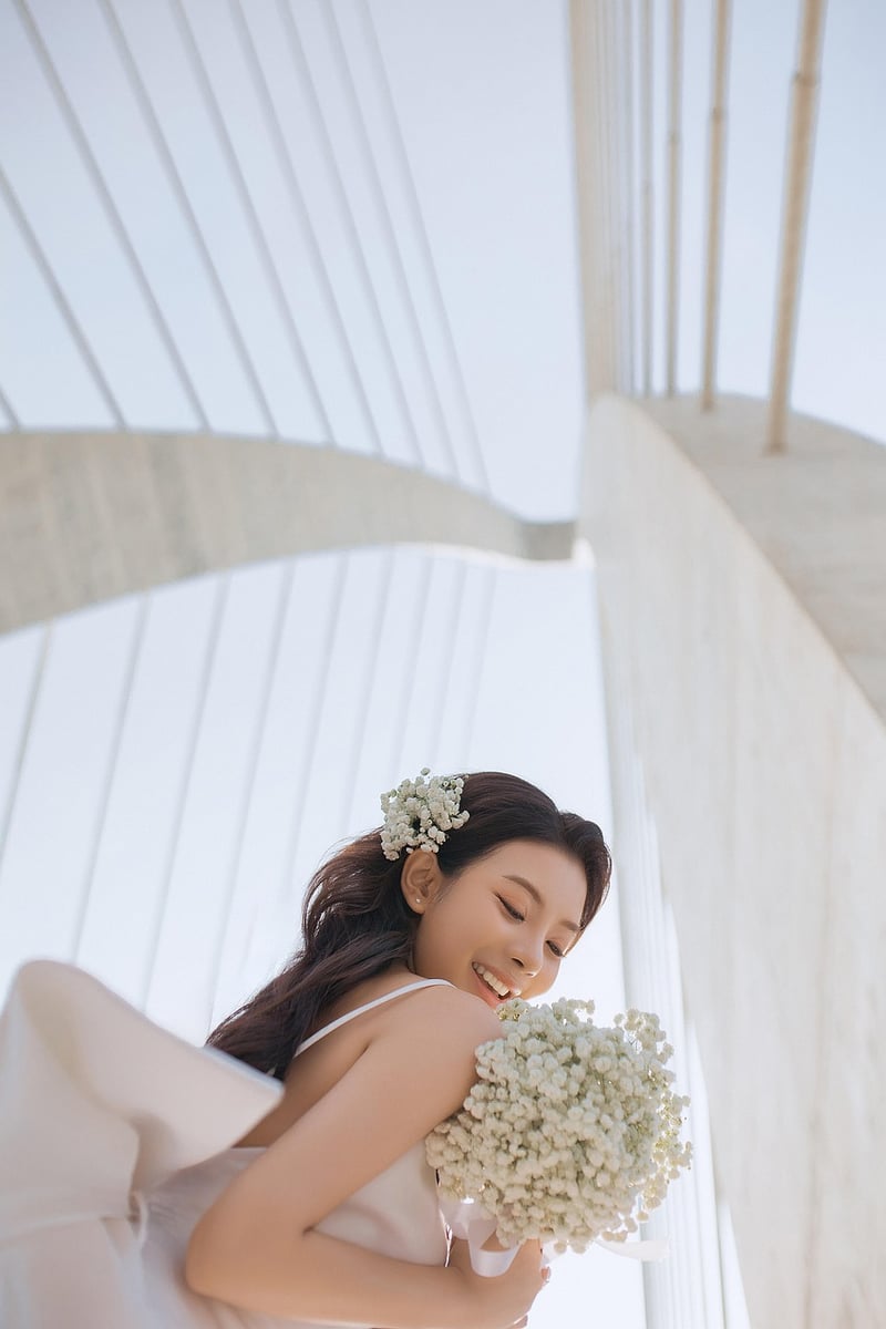Bride with Belt and Sash